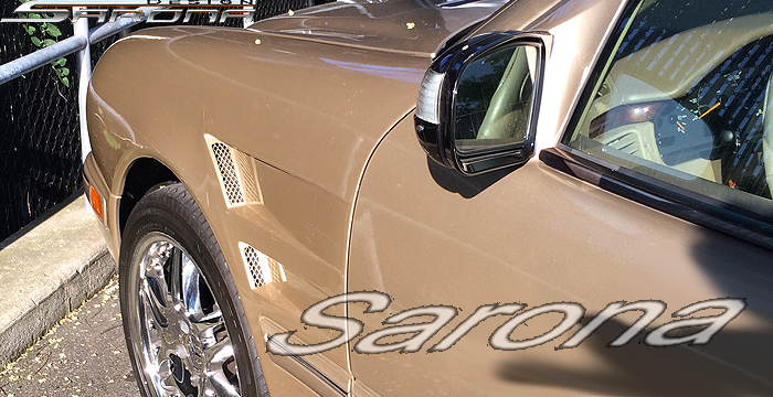Custom Mercedes E Class  Sedan Fenders (1996 - 2002) - $850.00 (Part #MB-038-FD)